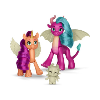 Сет фигури, My Little Pony - Dragon Light Reveal 