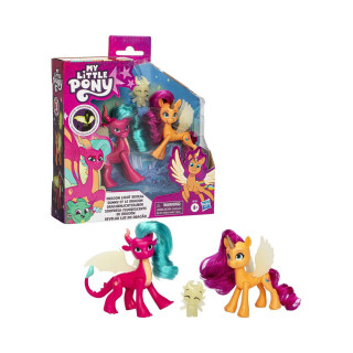 Сет фигури, My Little Pony - Dragon Light Reveal 