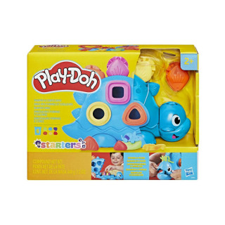 Сет за игра со глина, Play-Doh: Starters - Shapes & Colors Dino 