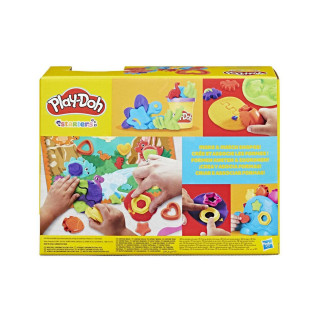 Сет за игра со глина, Play-Doh: Starters - Shapes & Colors Dino 