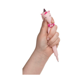 Пенкало со фигура, Unicorn Squeeze Pen, 2 бои 