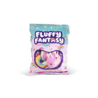 Сет мини плишани фигури, Fluffy Fantasy - Rainbows and Unicorns Squishy Snacks 