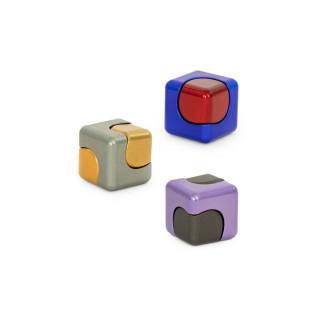Сензорна играчка, Spin Cube Sensory Fidget, 3 бои 