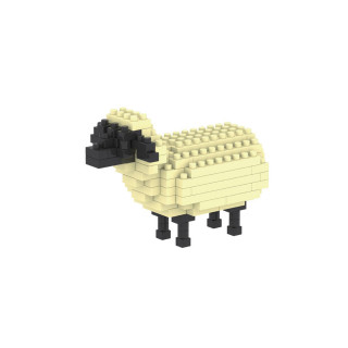 Мини сет коцки за градба, Farmyard Mini Blocks, 4 модели 