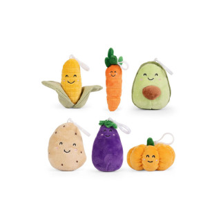 Плишан приврзок, Little Living Nature Clips - Vegetables 