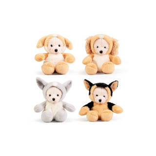 Плишана фигура, Little Dress Up Bear - Dogs, 4 дизајни 