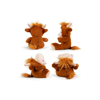 Плишана фигура, Little Dress Up Bear - Highland Cow 