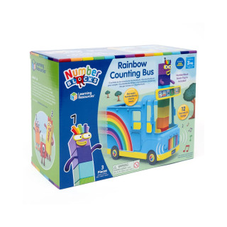 Едукативен сет за игра, Numberblocks Rainbow Counting Bus 