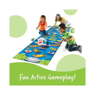 Едукативна друштвена игра, Crocodile Hop Floor Game 