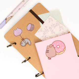 Сет стикери за повеќе употреби 'Pusheen Moments' 