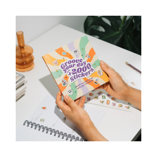 Книга со стикери 'Groove Your Day' 