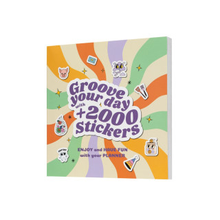 Книга со стикери 'Groove Your Day' 