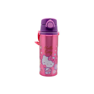 Алуминиумско шише за вода со рачка, Hello Kitty, 730ml 