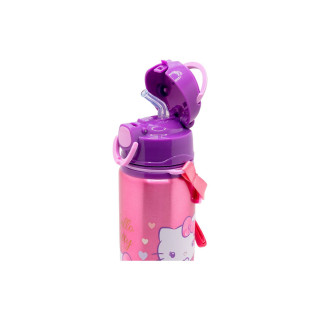 Алуминиумско шише за вода со рачка, Hello Kitty, 730ml 