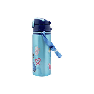 Алуминиумско шише за вода со рачка, Stitch, 730ml 