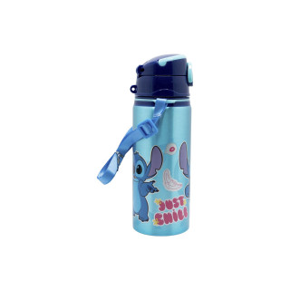 Алуминиумско шише за вода со рачка, Stitch, 730ml 
