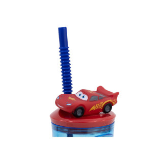 Чаша со сламка, Pixar: Cars Stickers, 360ml 