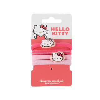 Сет од 4 ластичиња за коса, Hello Kitty 