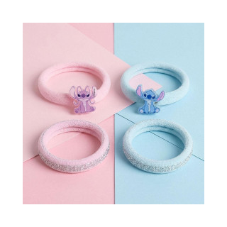 Сет од 4 ластичиња за коса, Disney: Stitch 
