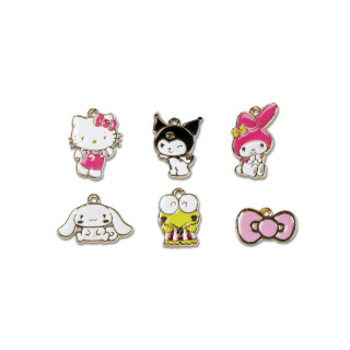 Сет за изработка на приврзоци, Hello Kitty & Friends - DIY Bag Clips 