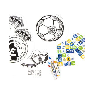 Сет за боење со стикери, FC Real Madrid 