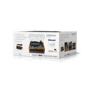 Грамофон, LENCO LS-410 - Wood 