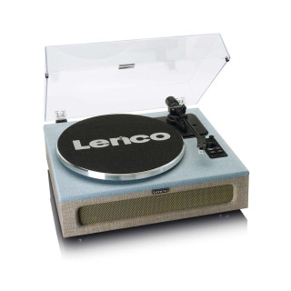 Грамофон, LENCO LS-440 - Blue/Taupe 