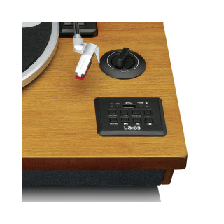 Грамофон, LENCO LS-55 - Wood 
