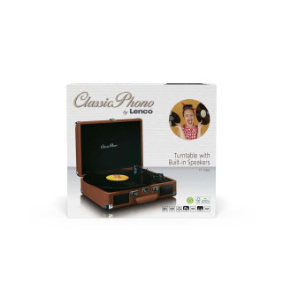 Грамофон, CLASSIC PHONO TT-10 - Brown 
