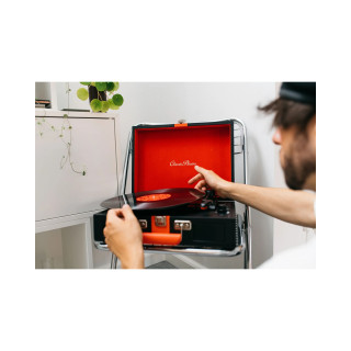 Грамофон, CLASSIC PHONO TT-110 - Black/Red 