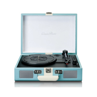 Грамофон, CLASSIC PHONO TT-110 - Blue/White 