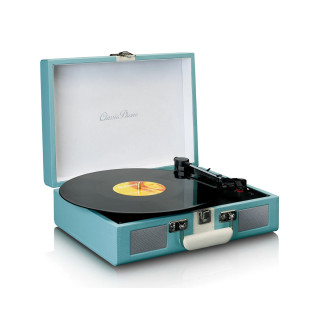 Грамофон, CLASSIC PHONO TT-110 - Blue/White 