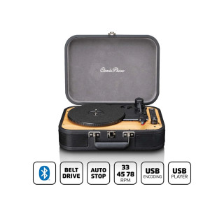 Грамофон, CLASSIC PHONO TT-116 - Black 