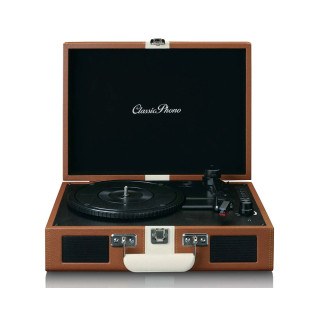 Грамофон, CLASSIC PHONO TT-120 - Brown/White 