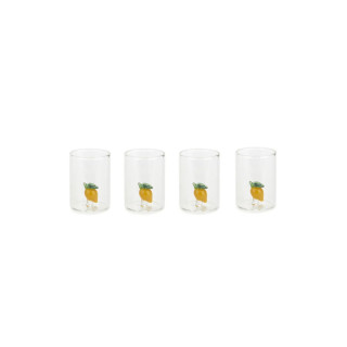 Сет од 4 шот-чашки, Lemon, 50 ml 