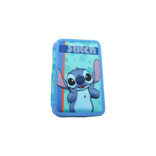 Несесер за моливи - полн, Disney: Stitch, Giotto прибор (2 патенти) 