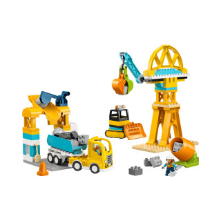 LEGO коцки, Duplo, 3 in 1 Construction Site and Vehicles 
