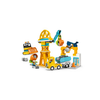 LEGO коцки, Duplo, 3 in 1 Construction Site and Vehicles 