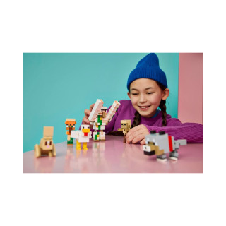LEGO коцки, Minecraft, Chicken Jockey Desert Attack 