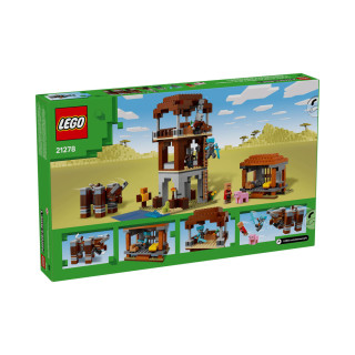 LEGO коцки, Minecraft, The Pillager Outpost and Ravager 