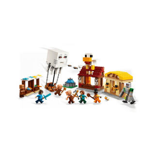 LEGO коцки, Minecraft, The Ghast Balloon Village Attack 