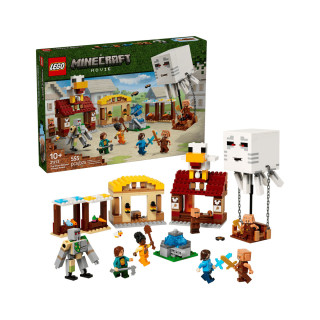 LEGO коцки, Minecraft, The Ghast Balloon Village Attack 