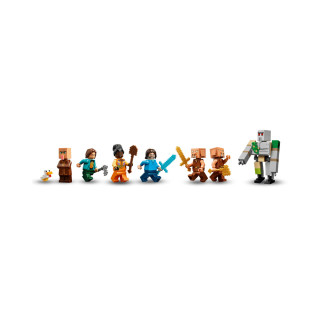 LEGO коцки, Minecraft, The Ghast Balloon Village Attack 