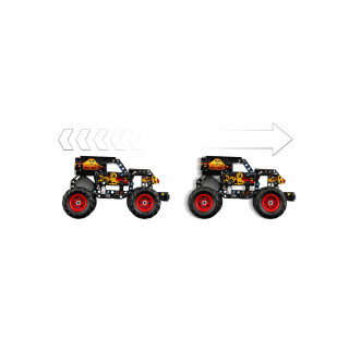 LEGO коцки, Technic, Monster Jam Grave Digger Fire and Ice 