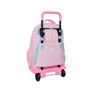 Ранец со монтажни тркалца, Glowlab Kids - Unicorn, 45 cm 