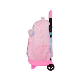 Ранец со монтажни тркалца, Glowlab Kids - Unicorn, 45 cm 