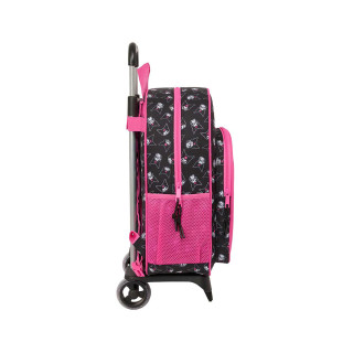 Ранец со монтажни тркалца, Hello Kitty - Kuromi, 42 cm 
