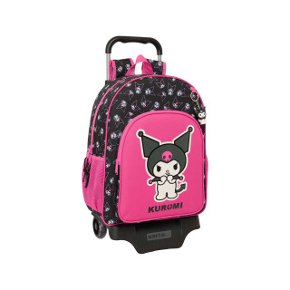 Ранец со монтажни тркалца, Hello Kitty - Kuromi, 42 cm 