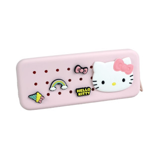 Силиконски несесер за моливи, Hello Kitty Pink 