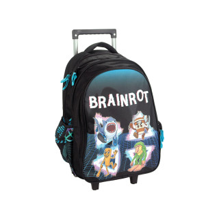 Ранец со тркалца, Brainrot, 46 cm 